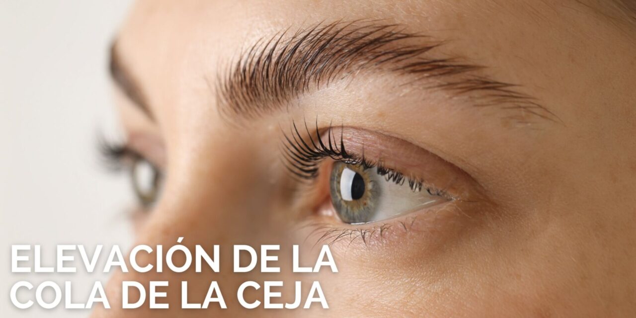 ELEVACIÓN DE LA COLA DE LA CEJA